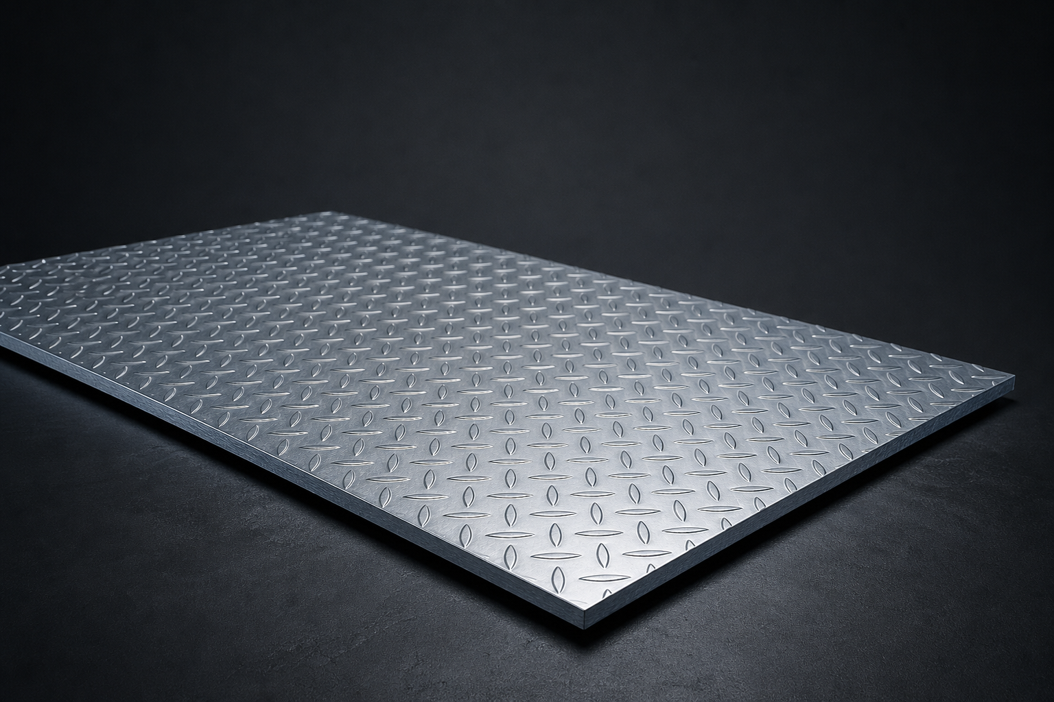 Productos de aluminio · Plancha diamantada de aluminio