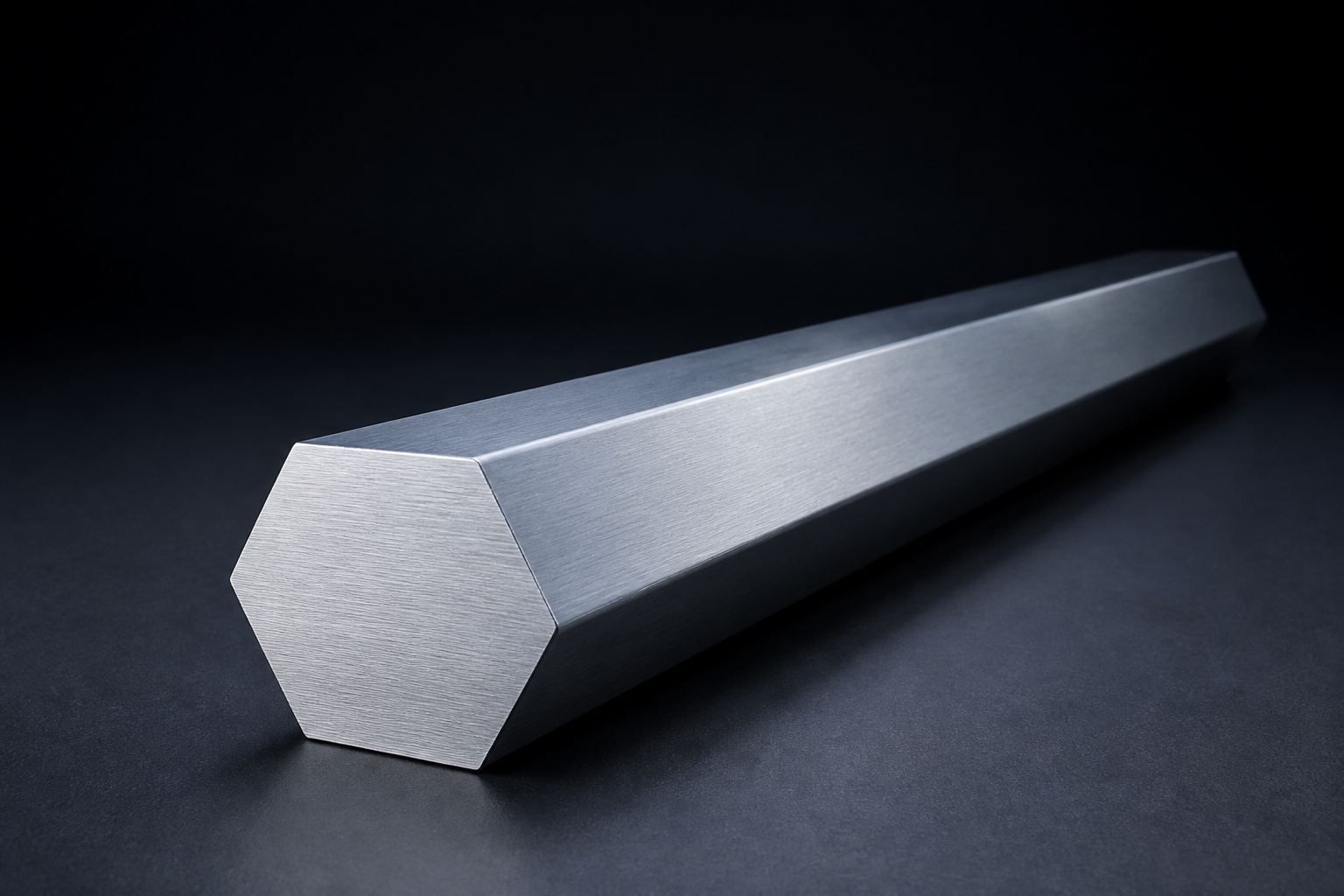 Barras de acero inoxidable · Barra hexagonal maciza