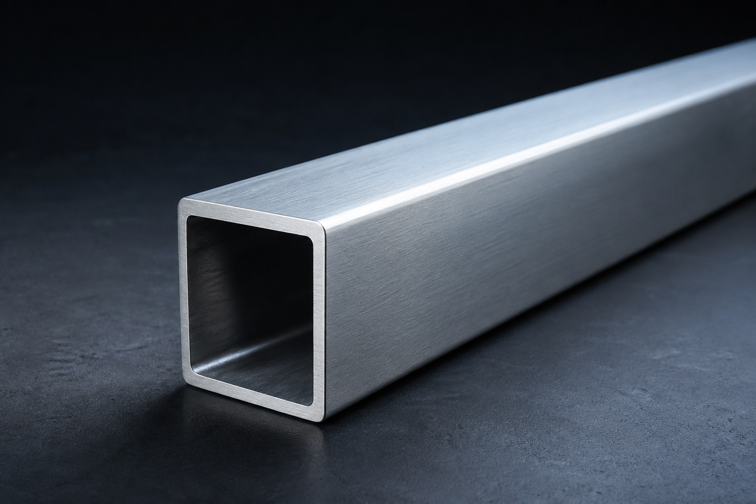 Perfiles de acero inoxidable · Perfil tubular cuadrado